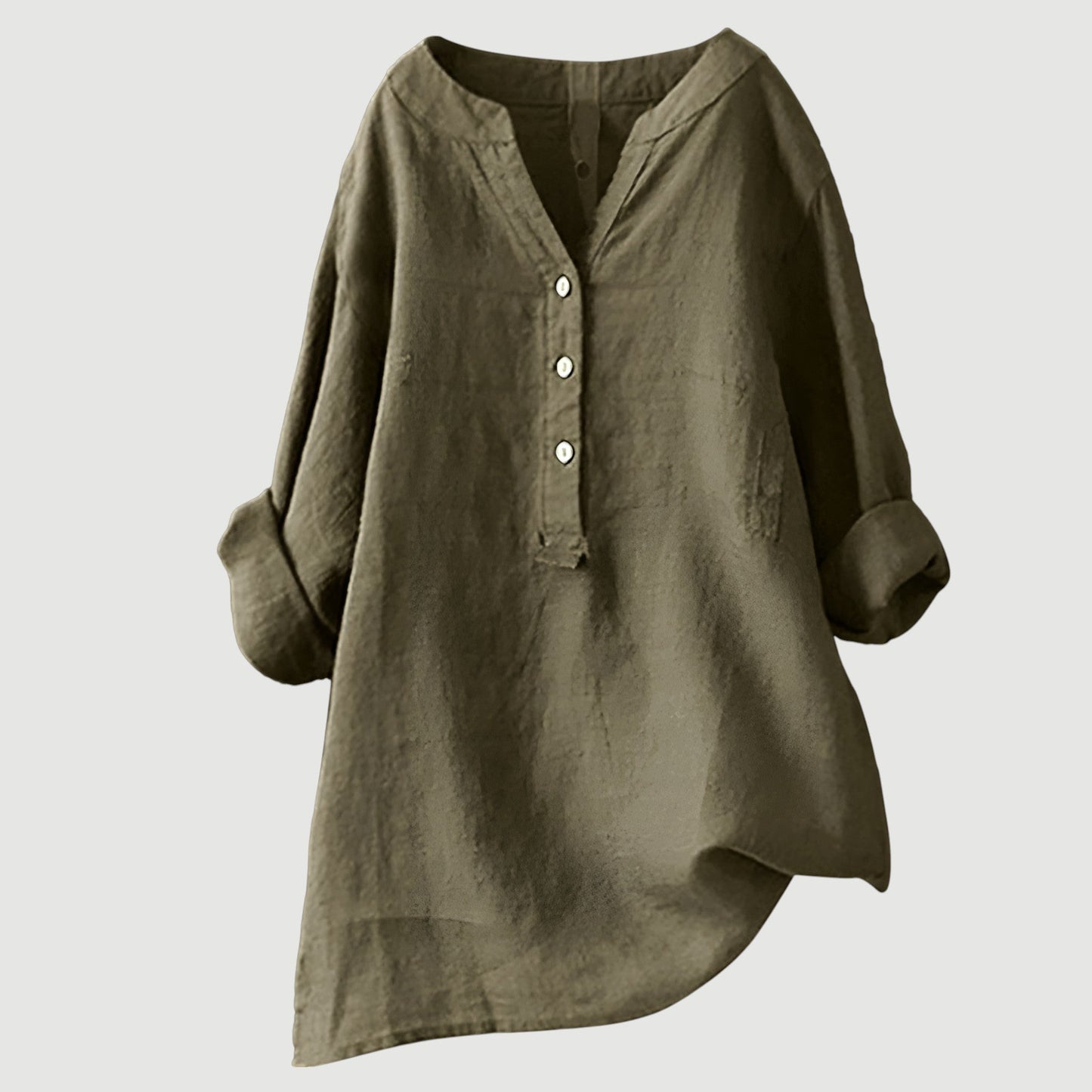 Gavienne⢠Women's Lightweight and Comfortable Linen Blouse