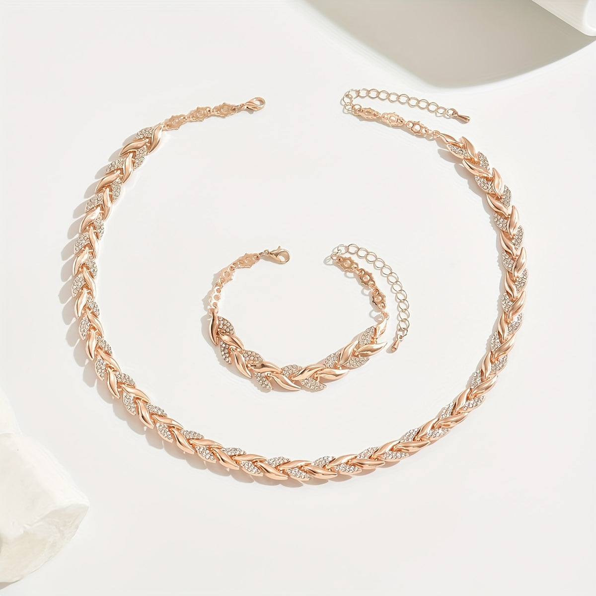 Ivessia™ Handmade Set Fish Tail Pendant and Bracelet