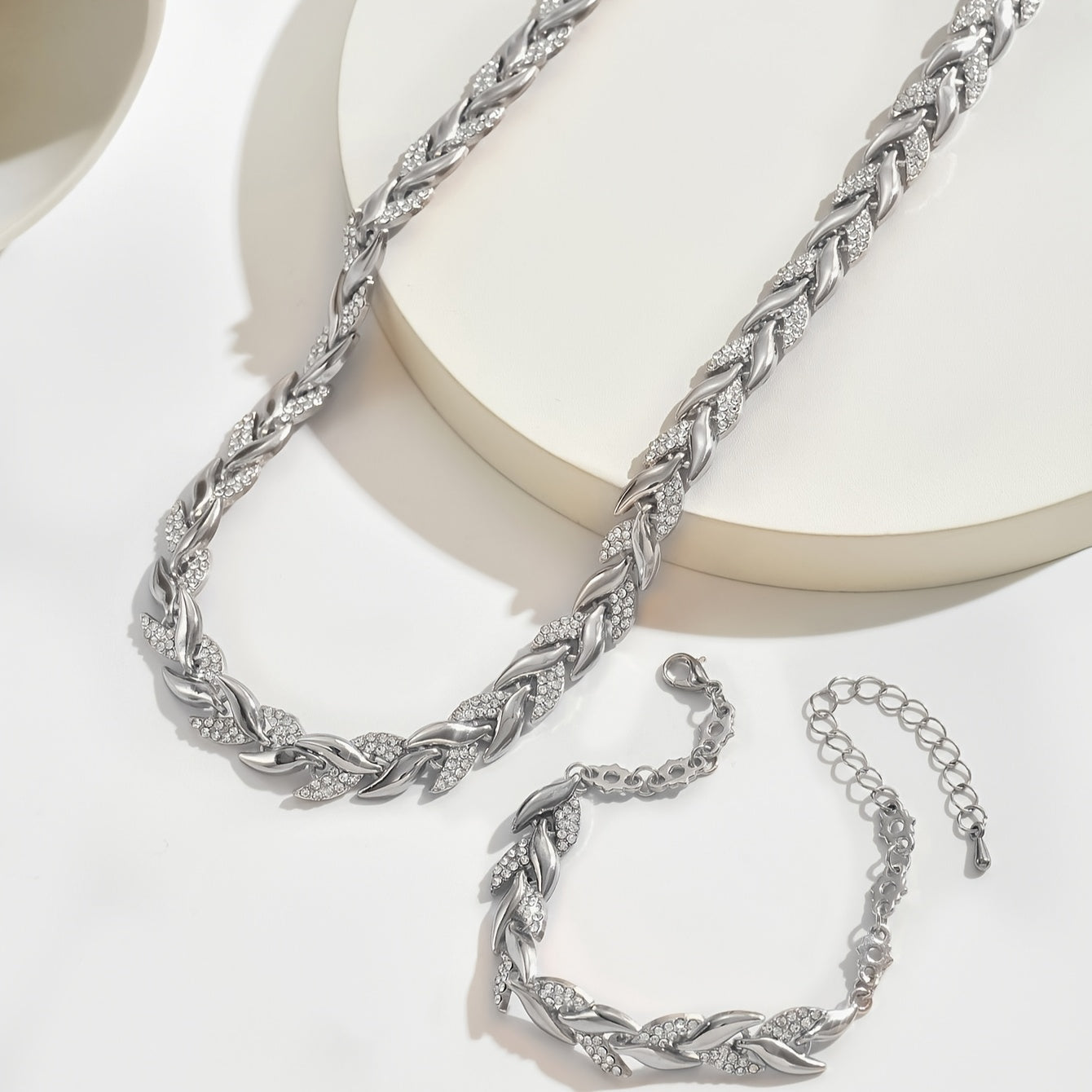 Ivessia™ Handmade Set Fish Tail Pendant and Bracelet