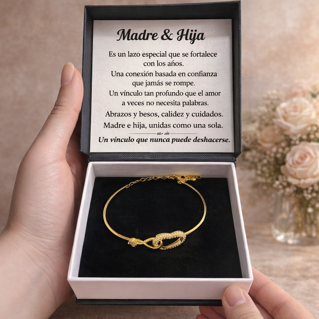 Evelessa™ Matching Bracelets for Mom and Daughter with Infinity