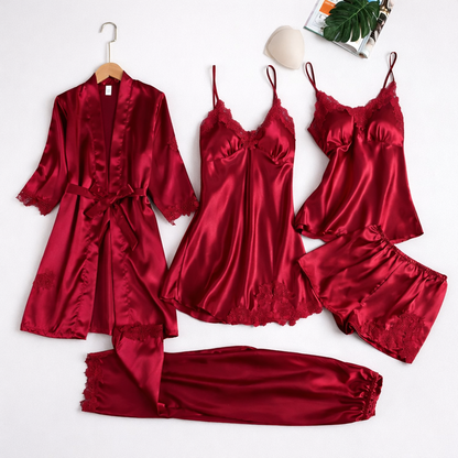 Rosmira™ Nocturno Satin Luminous Set Five Pieces