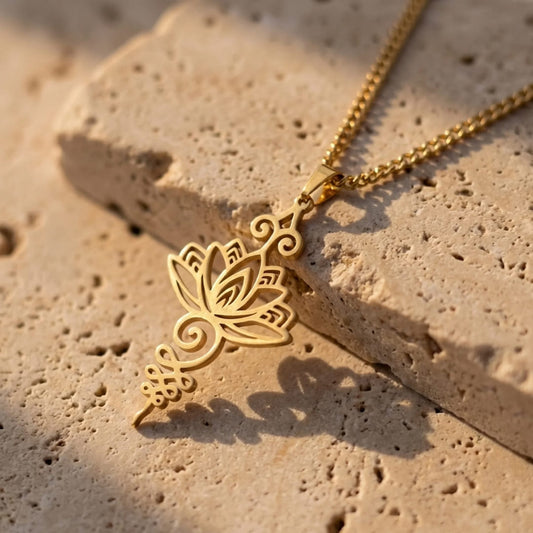 Posira™ Lotus Unalome Pendulum