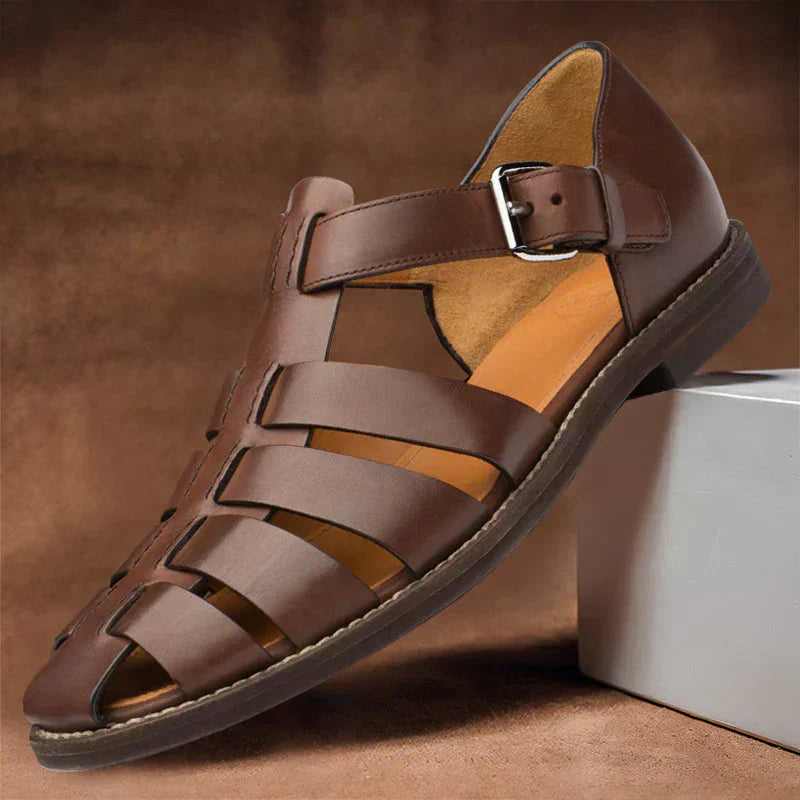 Renzaro™ Comfortable Everyday Leather Sandals