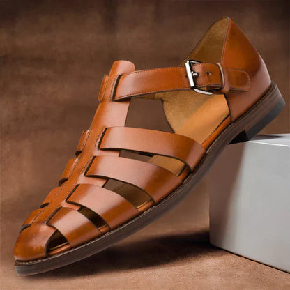 Renzaro™ Comfortable Everyday Leather Sandals