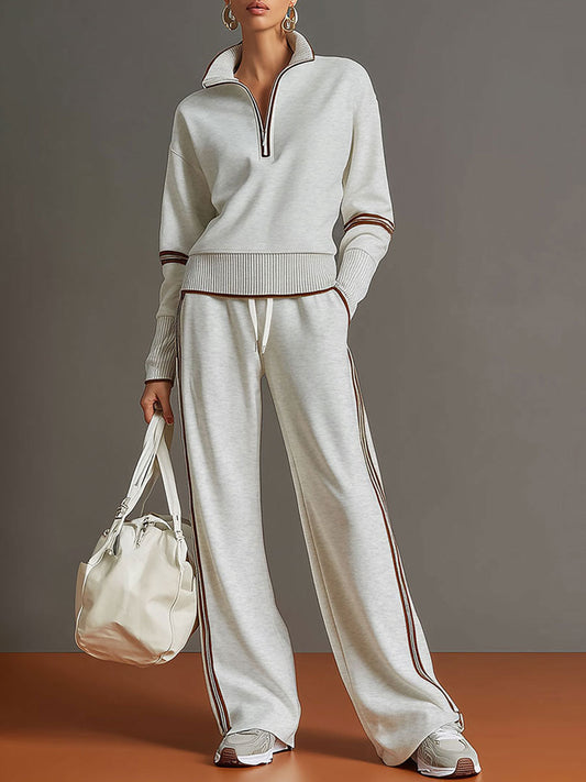 Ansley™ Knit Set with Wide Leg Pants