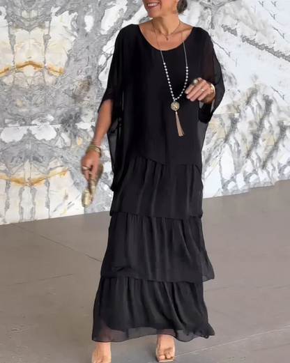 Quivira™ Elegant Flowing Maxi Dress for Women with Light Fall