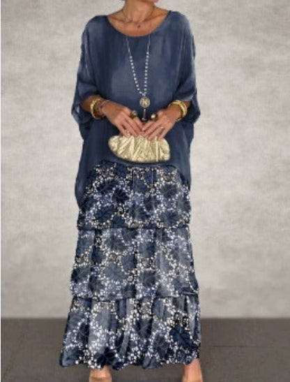 Quivira™ Elegant Flowing Maxi Dress for Women with Light Fall