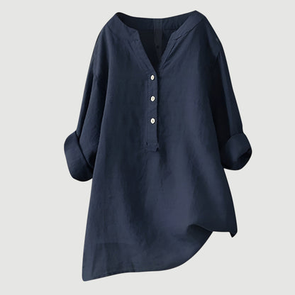 Gavienne™ Women's Lightweight and Comfortable Linen Blouse