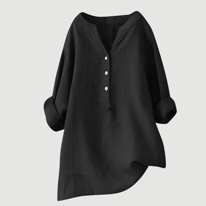 Gavienne™ Women's Lightweight and Comfortable Linen Blouse