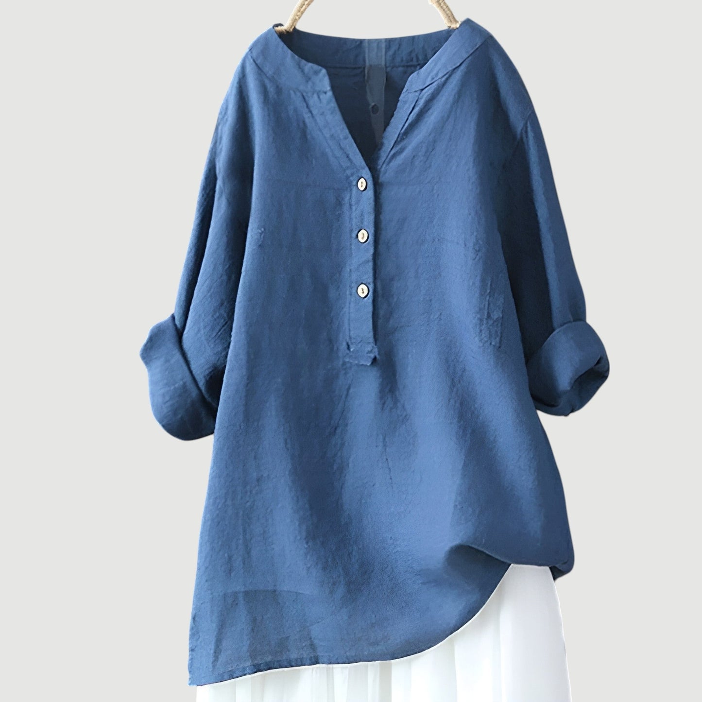 Gavienne™ Women's Lightweight and Comfortable Linen Blouse