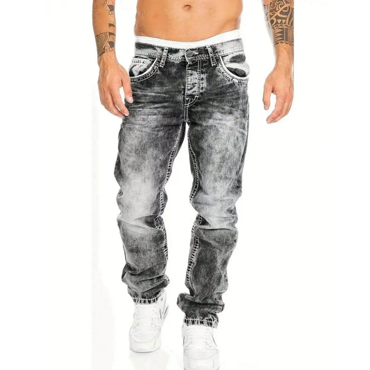 Dean™ Minimalist Elastic Jeans for Men - Emo Summer Style